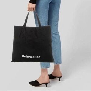 Reformation tote bag